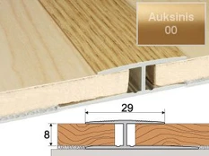 Profilis Effector A61 sujungimo | auksinis 180 cm 29x8 mm