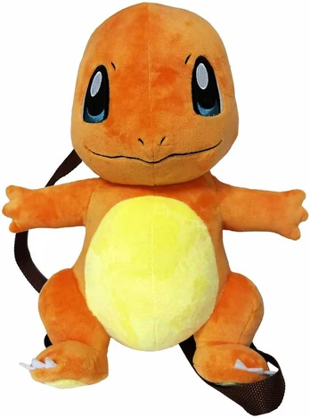 Nintendo Pokemon Charmander backpack plush toy 36cm