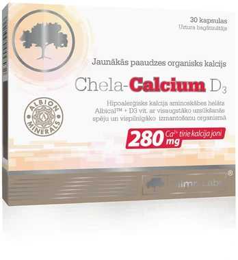 OLIMP LABS Chela – kalcio D3 kapsulės N30