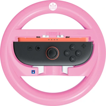 Hori Lenktyninio vairo tvirtinimo rinkinys „Switch 2“ (persikų spalvos)