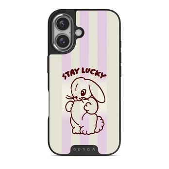 Stay Lucky - iPhone 16 Case, Elite Dark (MagSafe) / Silver