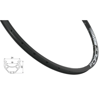 Ratlankis 26", FORCE Basic (559x19), d-brake, 36H (juodas)
