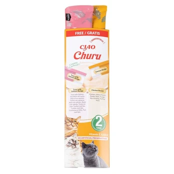 Inaba Churu 2 pakuotė su vištiena ir tunu 2 × 14 g