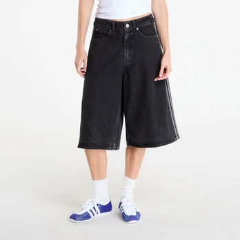adidas Firebird Jorts Denim True Black Denim - Dydis M/38 (KD2916 Šortai)