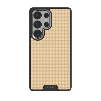 Linen - Samsung Galaxy S25 Ultra Case, Elite Dark (Magnetic) / Silver