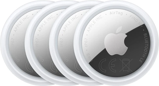 Apple - AirTag (2nd generation) 4-pack