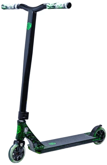 Triukinis paspirtukas Grit Elite Pro, Green Marble/Black, Standart Size