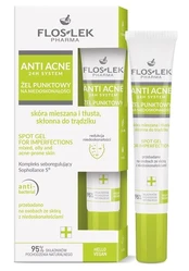 Veido gelis Floslek Anti Acne, 20 ml, moterims