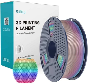 Sunlu PLA Transparent (Rainbow) 04 Filament