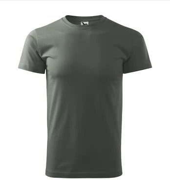 Vyriški Marškinėliai MALFINI Basic 129 Castor gray, 160g/m2