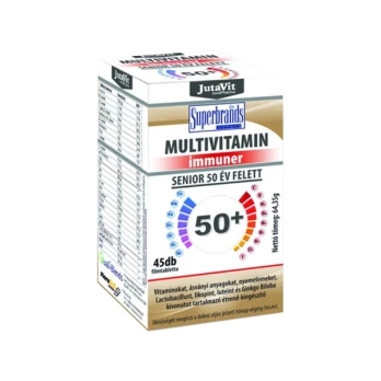 Jutavit Multivitaminai imunitetui senior su laktobacilomis, 45 tabletės