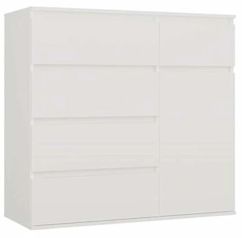 Top E Shop Komoda Malwa 1D5S Baltas