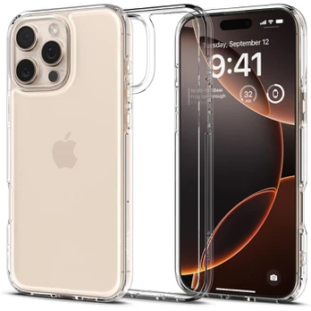 Spigen Ultra Hybrid iPhone 16 Pro crystal clear