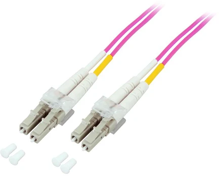 Good Connections Geros jungtys LWL Patchkabel LC -> LC 3.00m Multimode Duplex OM4