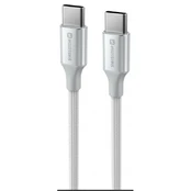 Swissten Textile II USB-C - USB-C Data and Charching Cable 1.5m kaina