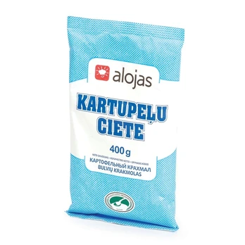 Bulvių krakmolas ALOJAS, 400 g