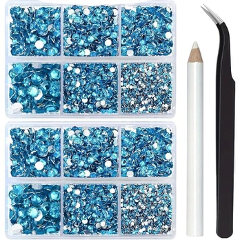 Dekoravimo rinkinys, 19-Peacock Blue | Blue Zircon