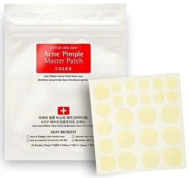 Cosrx Acne Pimple Master Patch pleistrai dėmėms 24 vnt