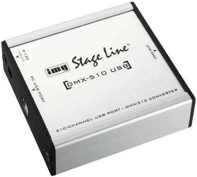 Img Stageline DMX USB valdyklis Stageline DMX-510