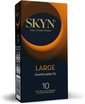 SKYN Large 10 vnt. dėžutė kaina