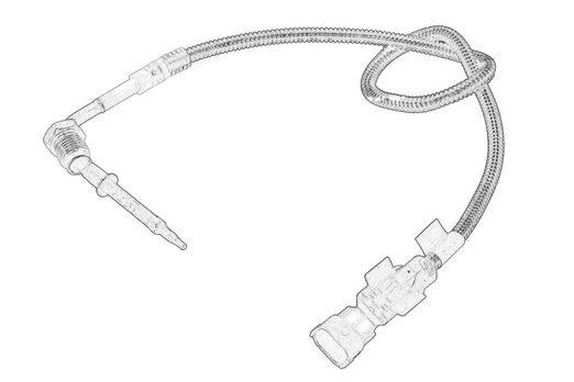 Išmetamų dujų temper. daviklis OE IVECO 5801455941