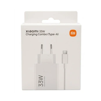 Įkroviklis Xiaomi Charging Combo 33W USB-A baltas BHR4996EU
