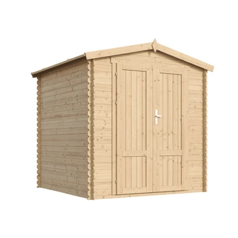 Sodo namelis Timbela M343F1, 206 cm x 216 cm x 218 cm, ruda sp.