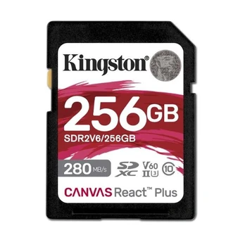 SD atminties kortelė 256GB React Plus 280/150/MB/s U3 V60