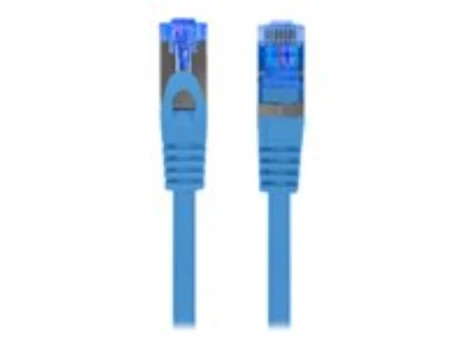 LANBERG Patchcord cat.6A FTP 0.5m blue | PCF6A-10CC-0050-B