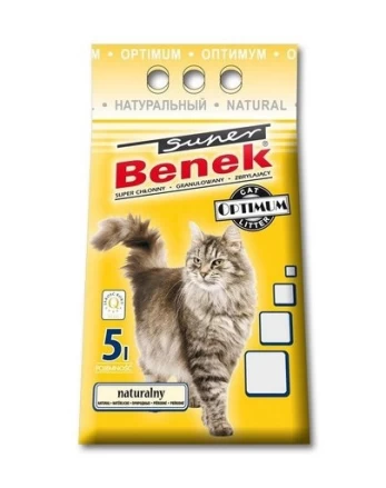 Benek Super Optimum natūralus kraikas katėms 5 l