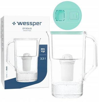 Filtravimo ąsotis Wessper Ąsotis D1 SOLID FutureFlow aquaclassic (WES204-FF-MT)