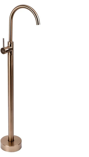 Grindinis praustuvo maišytuvas Rea Lungo, Brushed Copper