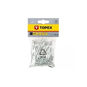 Kniedės TOPEX, 4,8 x 14.5 mm, aliumininės, 50 vnt. kaina