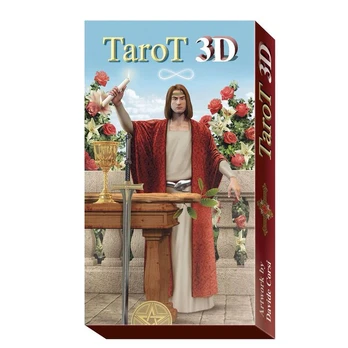 Taro kortos 3D efektas Tarot (Lo Scarabeo)
