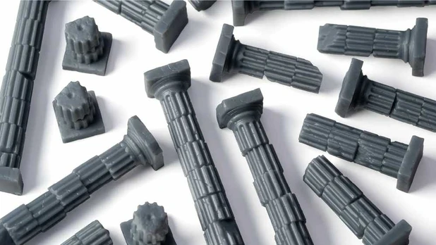 Gamers Grass Basing Bits - Senovės kolonos
