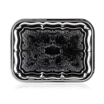 Banquet Padėklas 41X31cm metalinis, stačiakampis