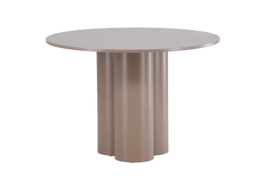 Olivia Dining Table ⌀110 - Dark Brown