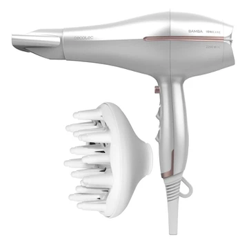 Cecotec Hair Dryer | IoniCare 5300 Maxi Aura | 2200 W | Number of temperature settings 3 | Ionic function | Diffuser nozzle | W Cecotec Hair Dryer | IoniCare 5300 Maxi Aura | 2200 W | Number of temperature settings 3 | Ionic function | Diffuser nozzle | W