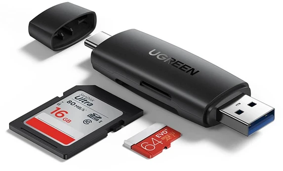 UGREEN USB-C / USB-A Multifunctional Card Reader
