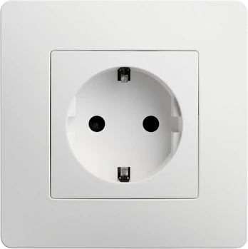 Debflex Caly Schuko sieninis elektros lizdas, baltas