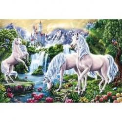Deimantinis paveikslas Unicorns WD2486