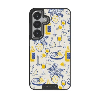 Couvert - Samsung Galaxy S25 Case, Elite Dark (Magnetic) / Silver