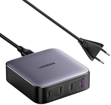 Įkroviklis UGREEN CD328 Nexode, 3x USB-C, USB-A, GaN, 100 W