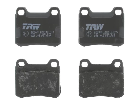 TRW GDB294 Brake pad set