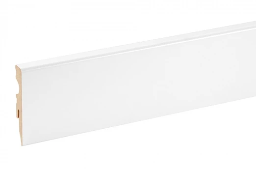 Grindjuostė Cezar 810312, 220 cm x 8 cm x 1.3 cm, balta sp.