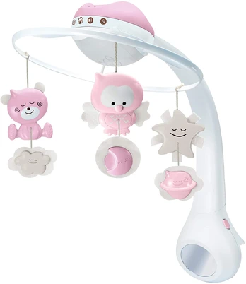 Lovytės karuselė Infantino Projector Musical Mobile 3in1