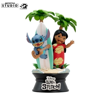 DISNEY - Figurine  - Lilo &amp; Stitch Surfboard