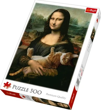 Dėlionė Trefl "Mona Liza", 500 d.