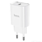 Adapteris Hoco LAD_N14, USB Type C, balta, 20 W