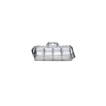 RAINS Nyssa Puffer Duffel Bag W3 1384 - SIDABRINĖ